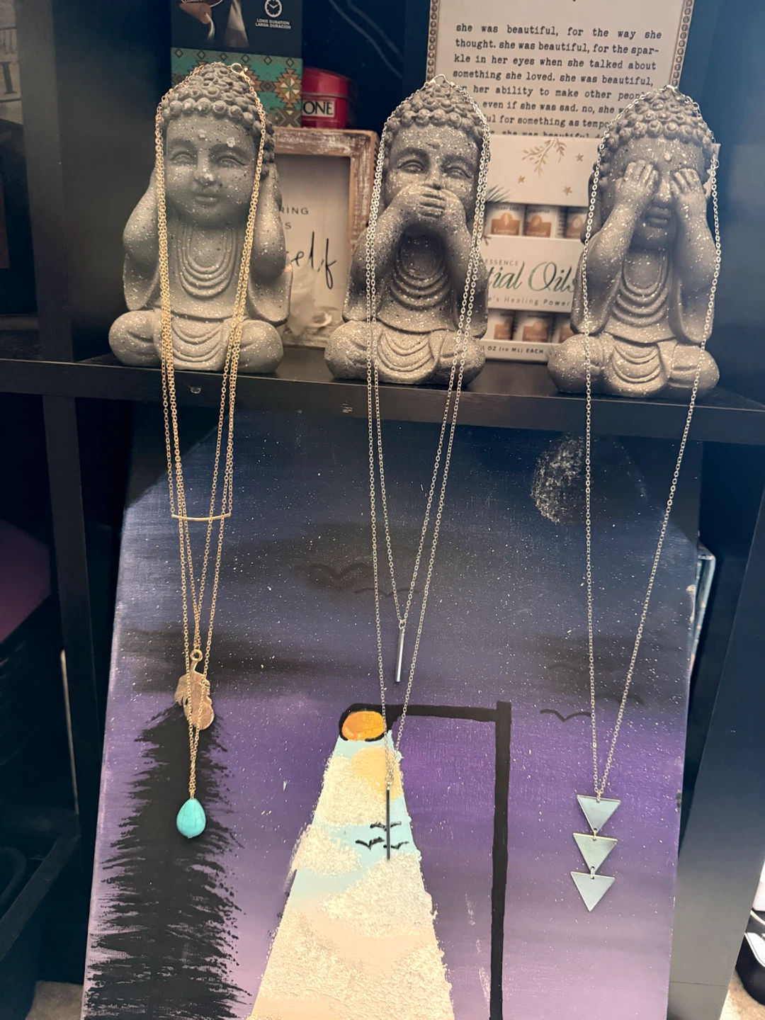 Assorted Necklaces with Pendants