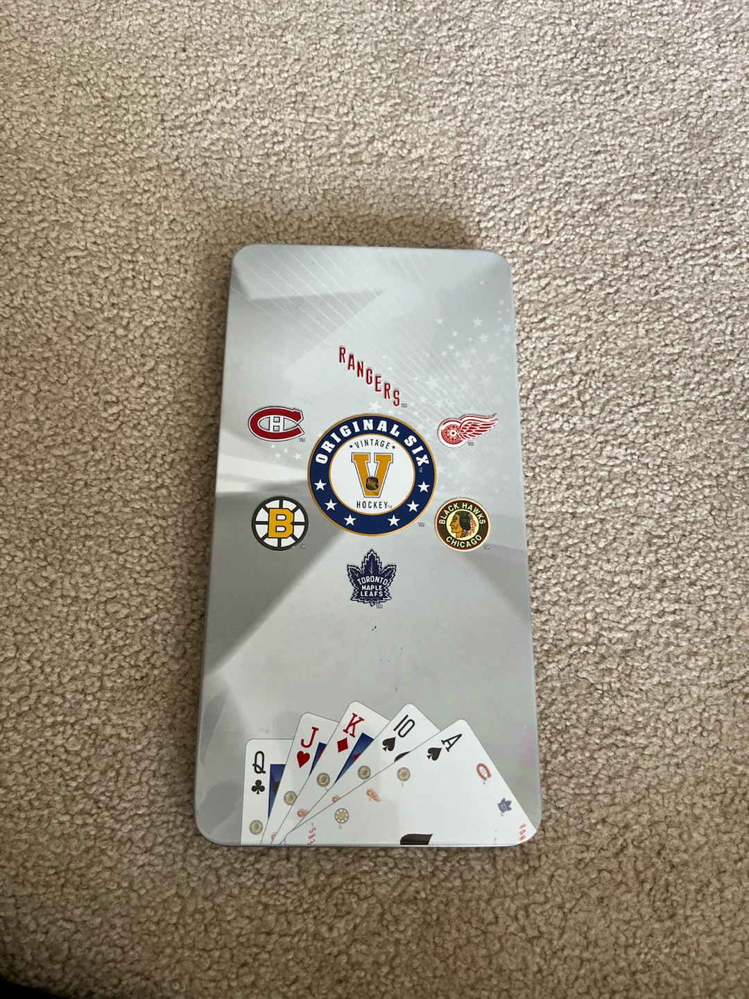 Original Six Playing Cards