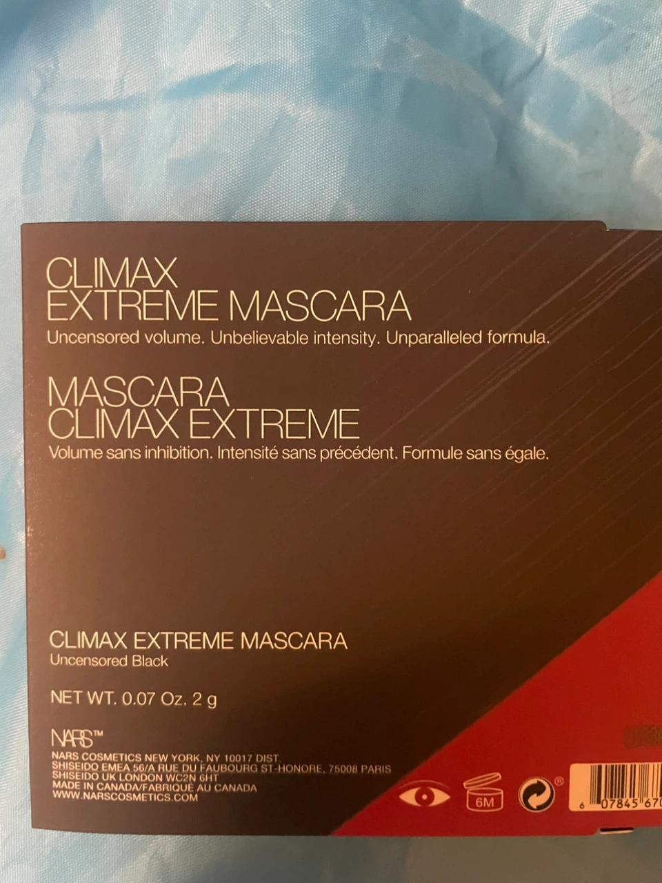 NARS Climax Extreme Mascara in Uncensored Black - photo 2