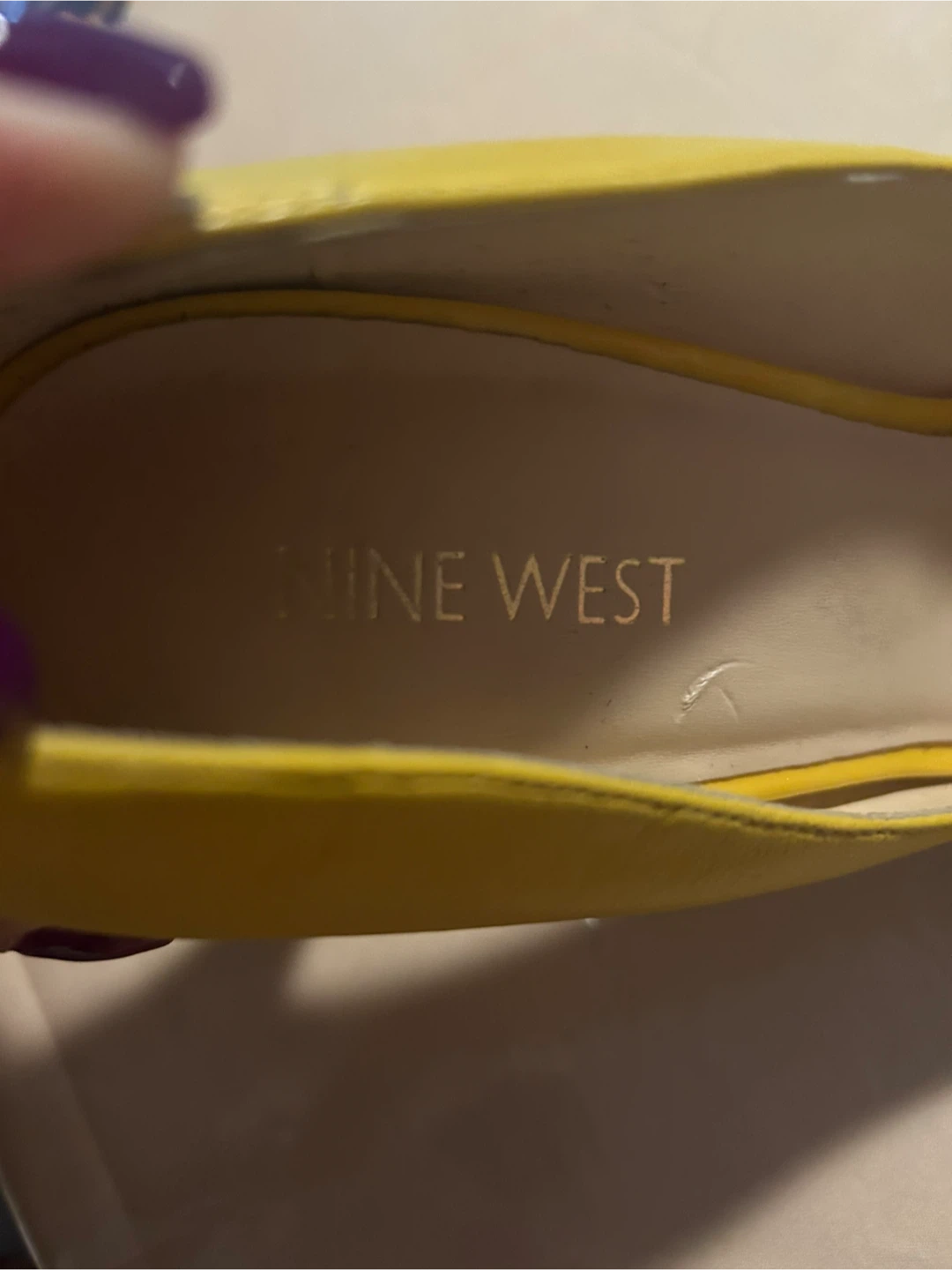 Nine West Yellow Heels - photo 4