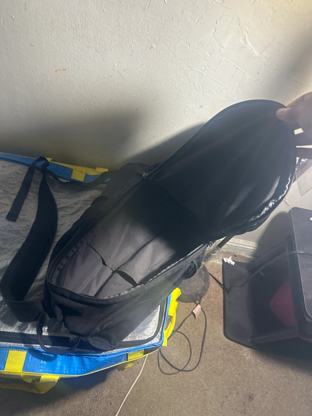 Black White Generic Nike Backpack - photo 3