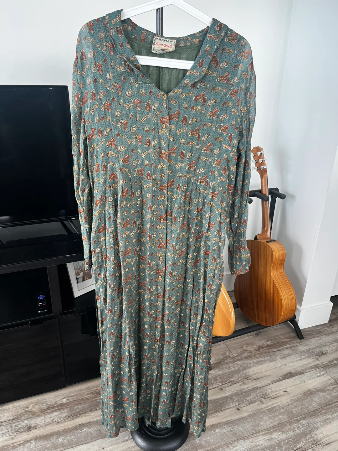 April Cornell Women's M Maxi Dress