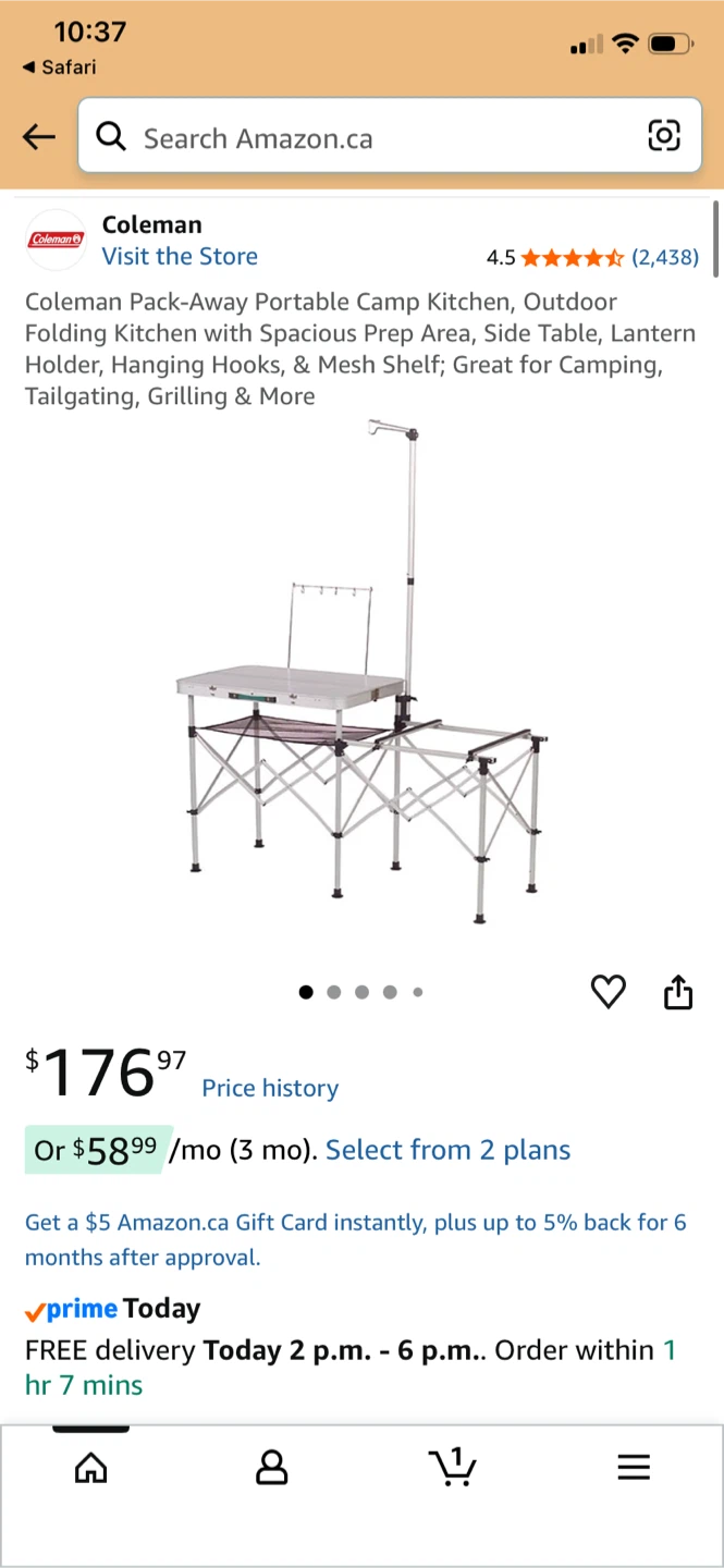 Coleman Pack-Away Portable Camp Kitchen - photo 3