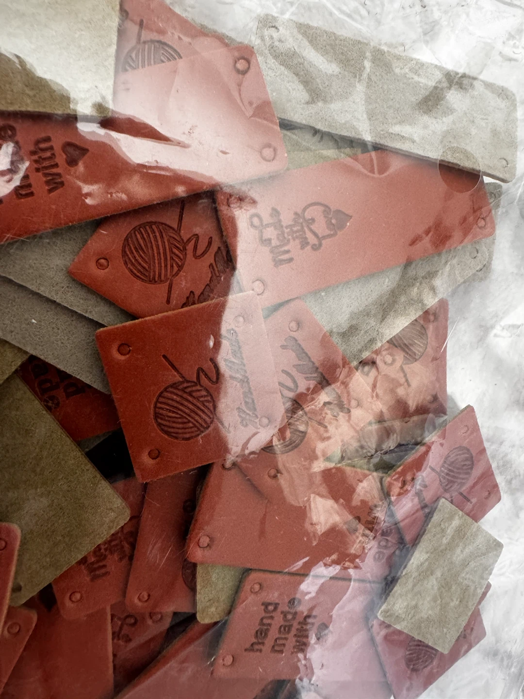 Handmade Leather Tags for Crafts