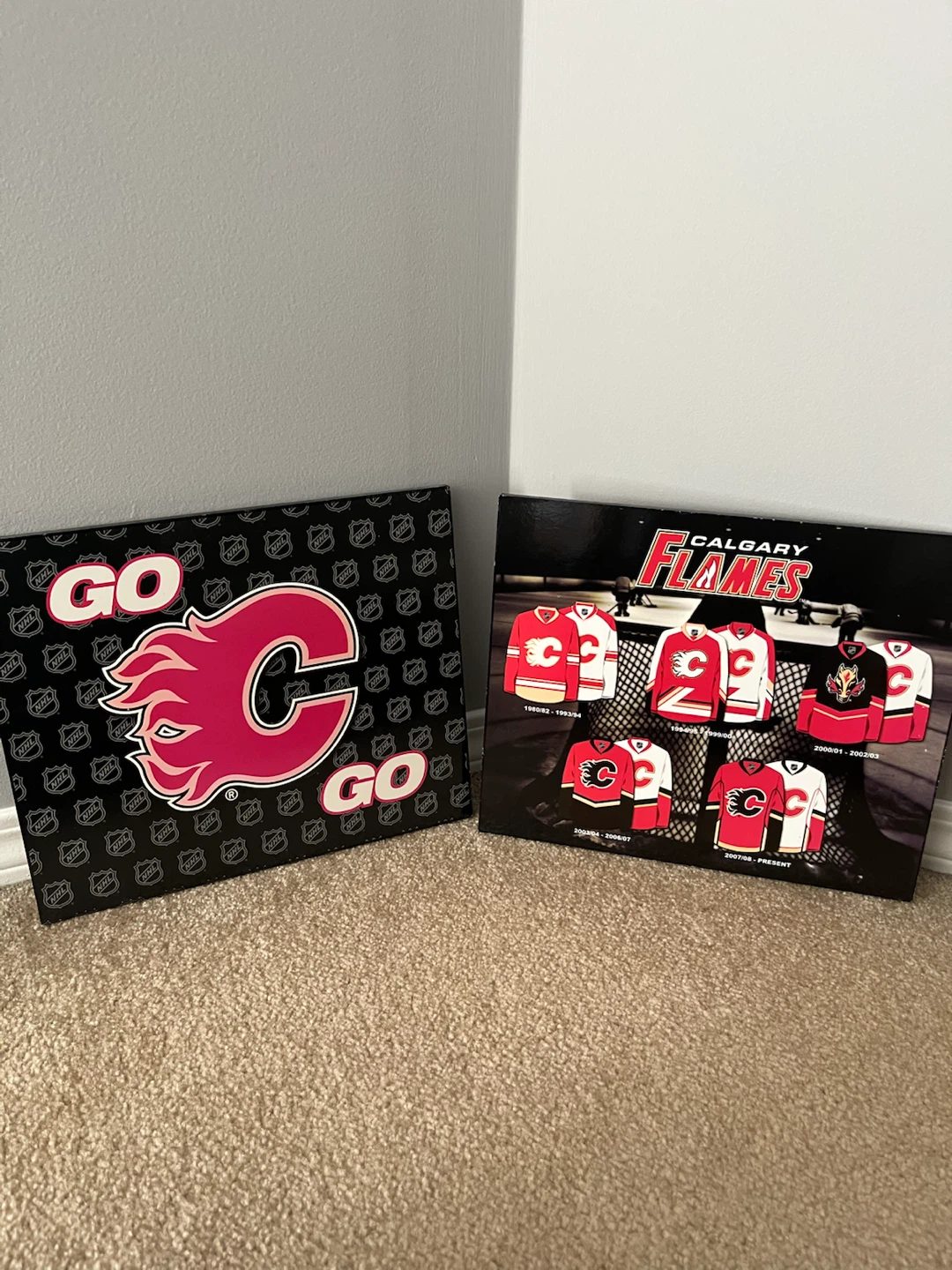 Calgary Flames Wall Plaques