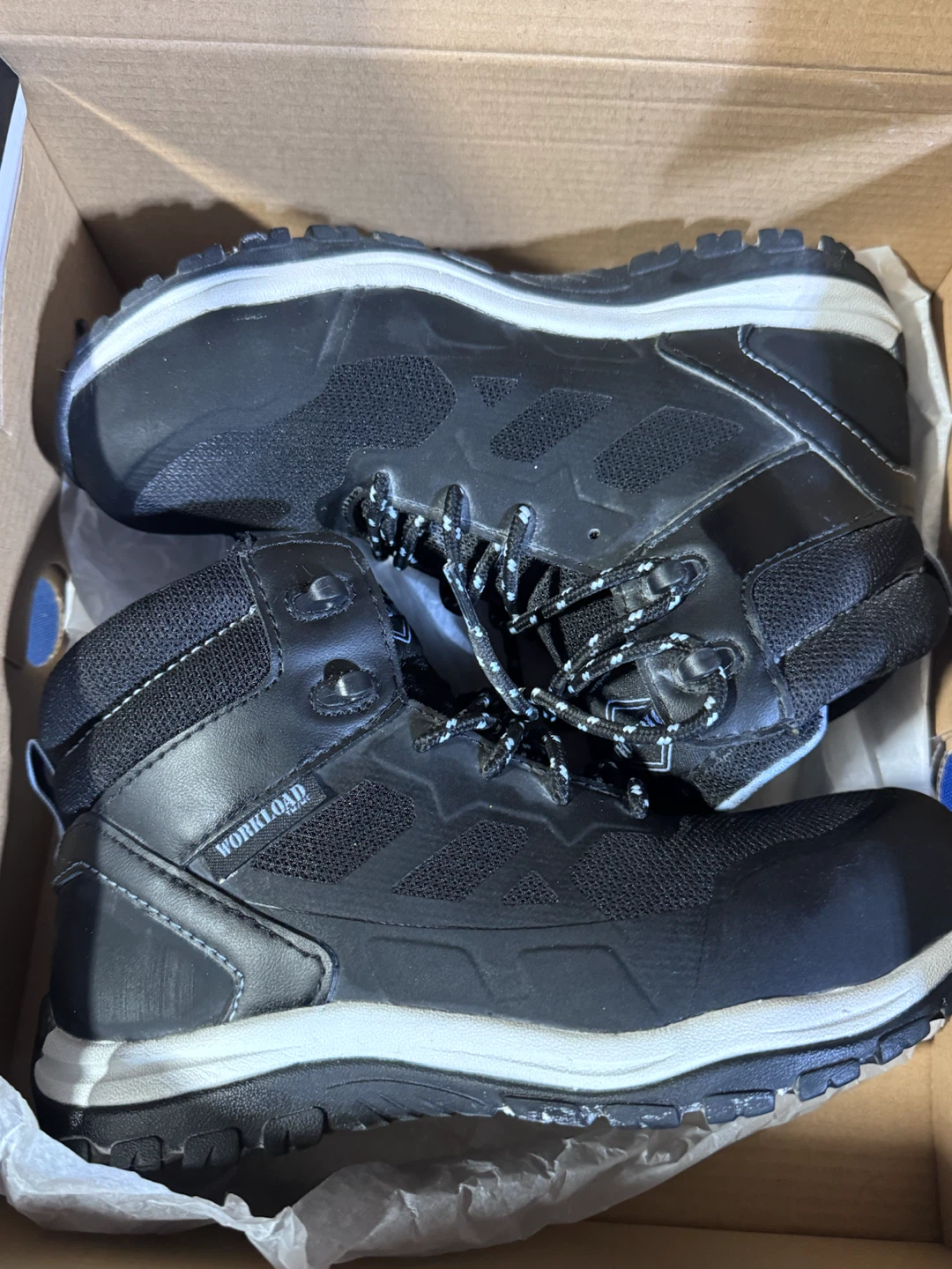 Workload Ladies Billie 25 Black Work Boots Size 7 - photo 2