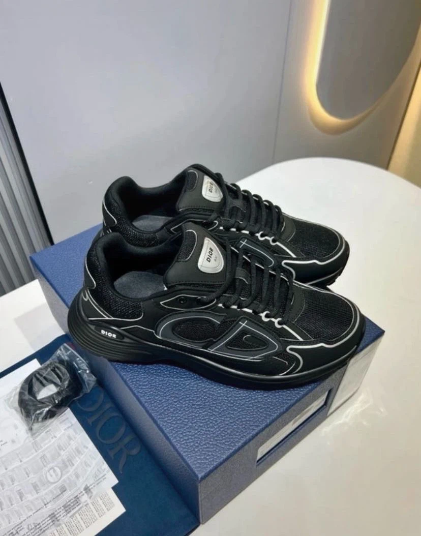 Black Dior B22 Sneakers - photo 2