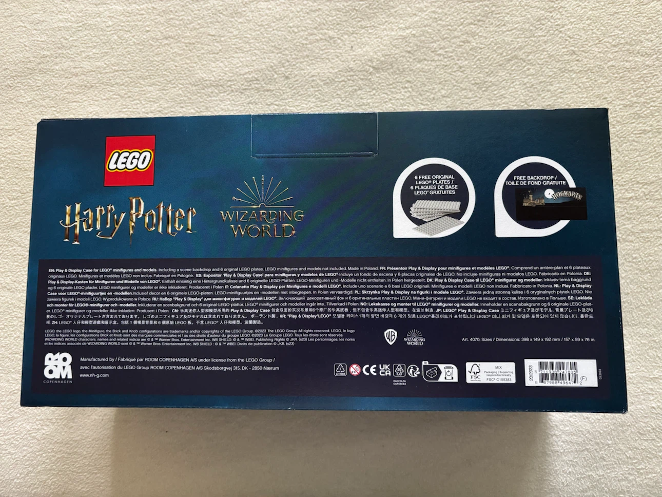 LEGO Harry Potter Wizarding World Play & Display Case - photo 2