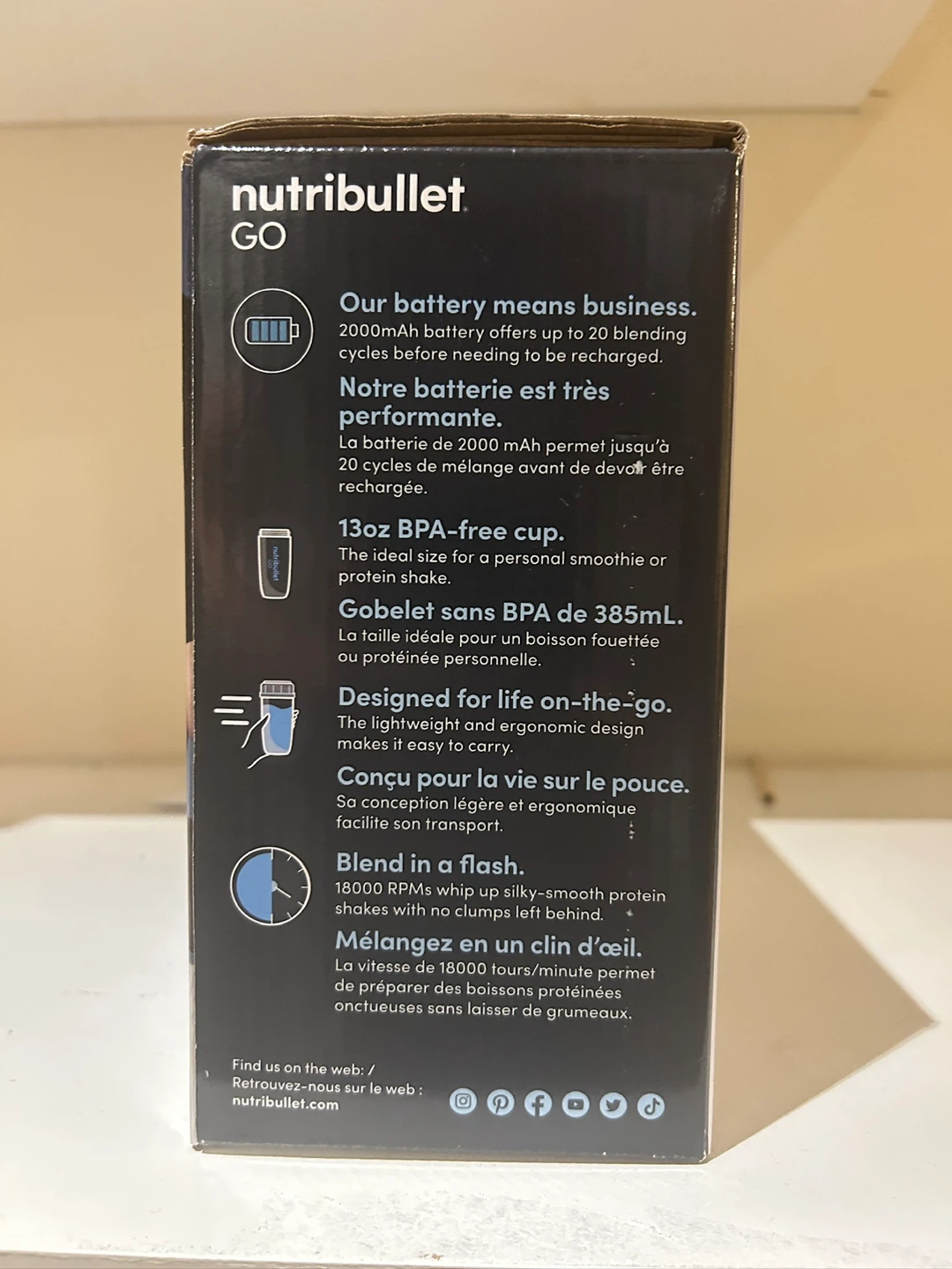 Nutribullet GO Portable Blender - photo 2