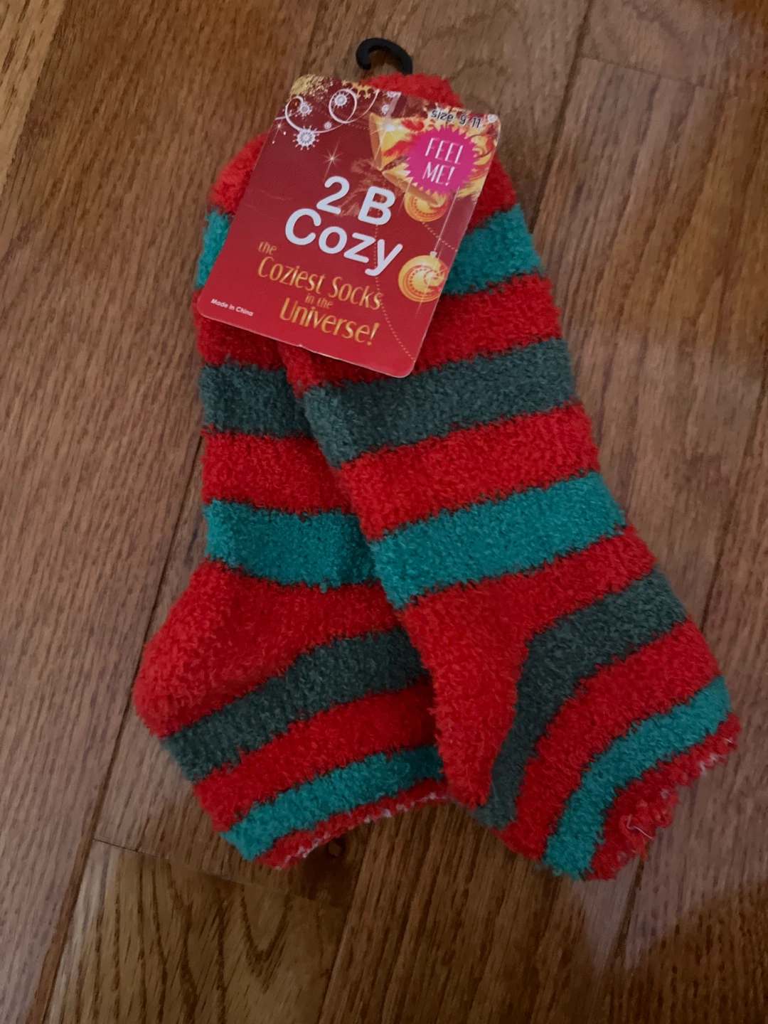 Red and Green Socks