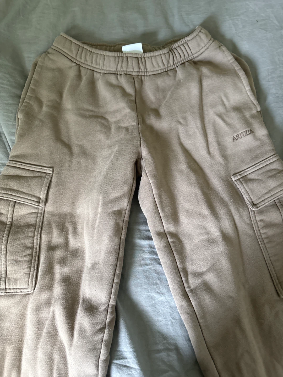 ARITZIA Sweatfleece Mega Fit Cargo Joggers 2XS