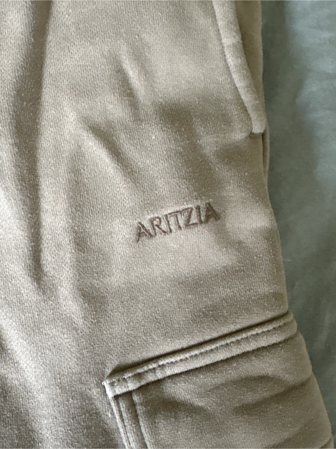 ARITZIA Sweatfleece Mega Fit Cargo Joggers 2XS - photo 2