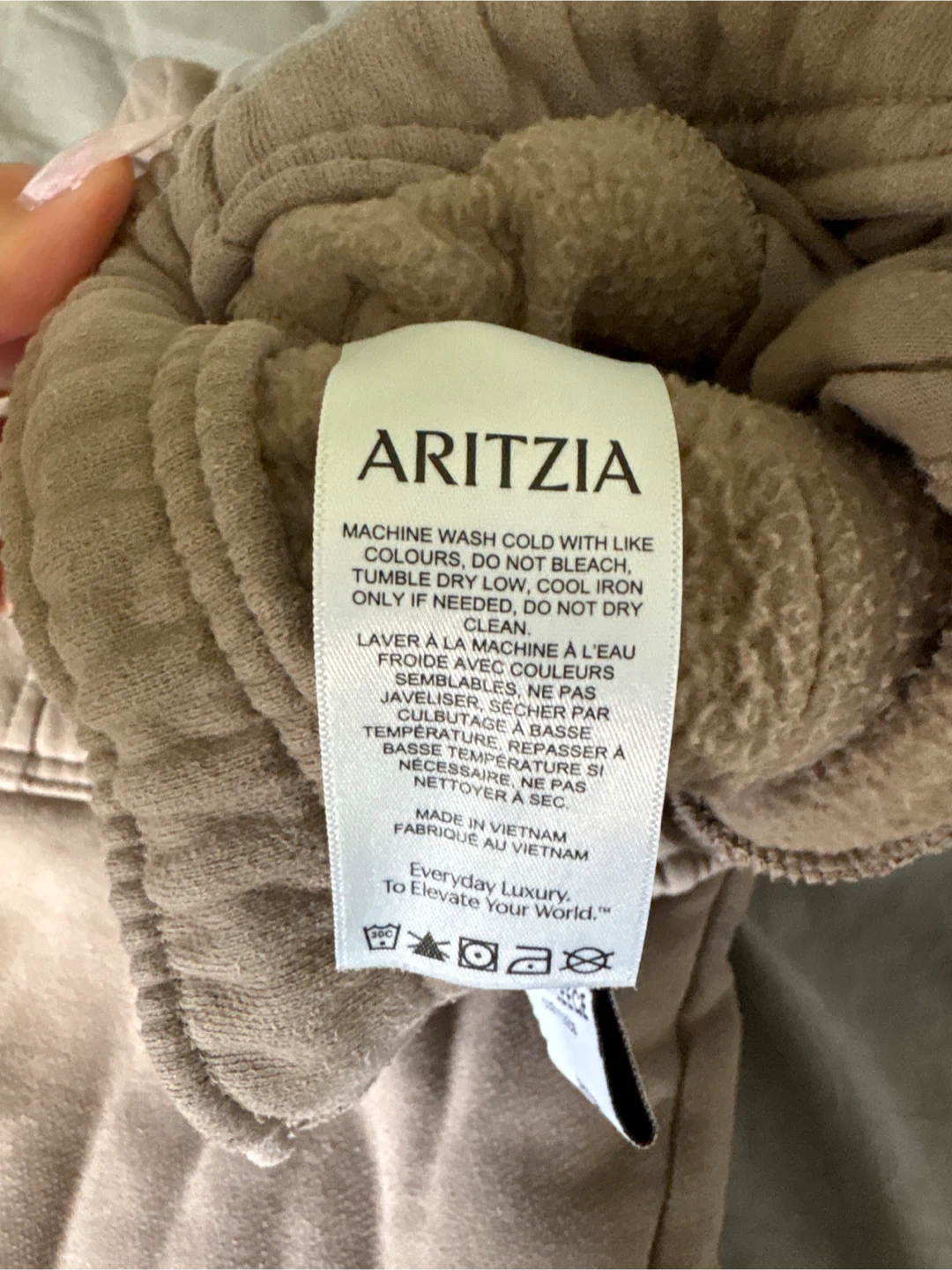 ARITZIA Sweatfleece Mega Fit Cargo Joggers 2XS - photo 5