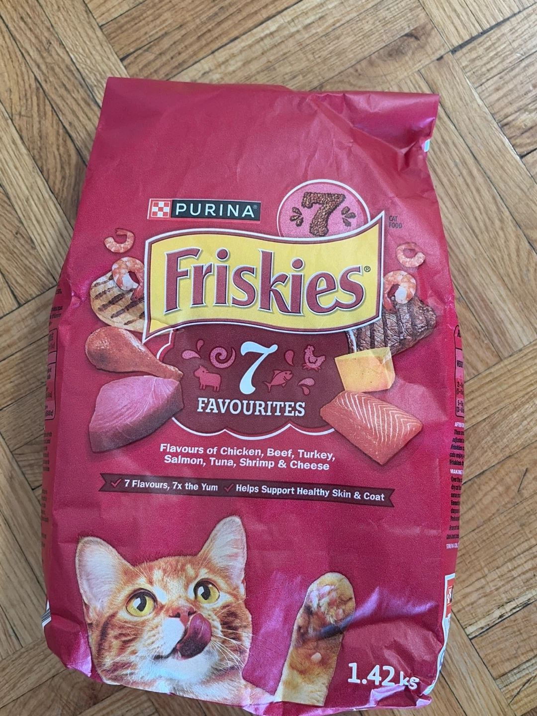 Purina Friskies 7 Favourites Cat Food 1.42 kg