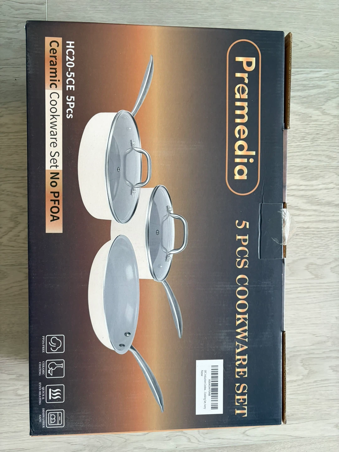 Ceramic Cookware Set - 5 Pieces - photo 3