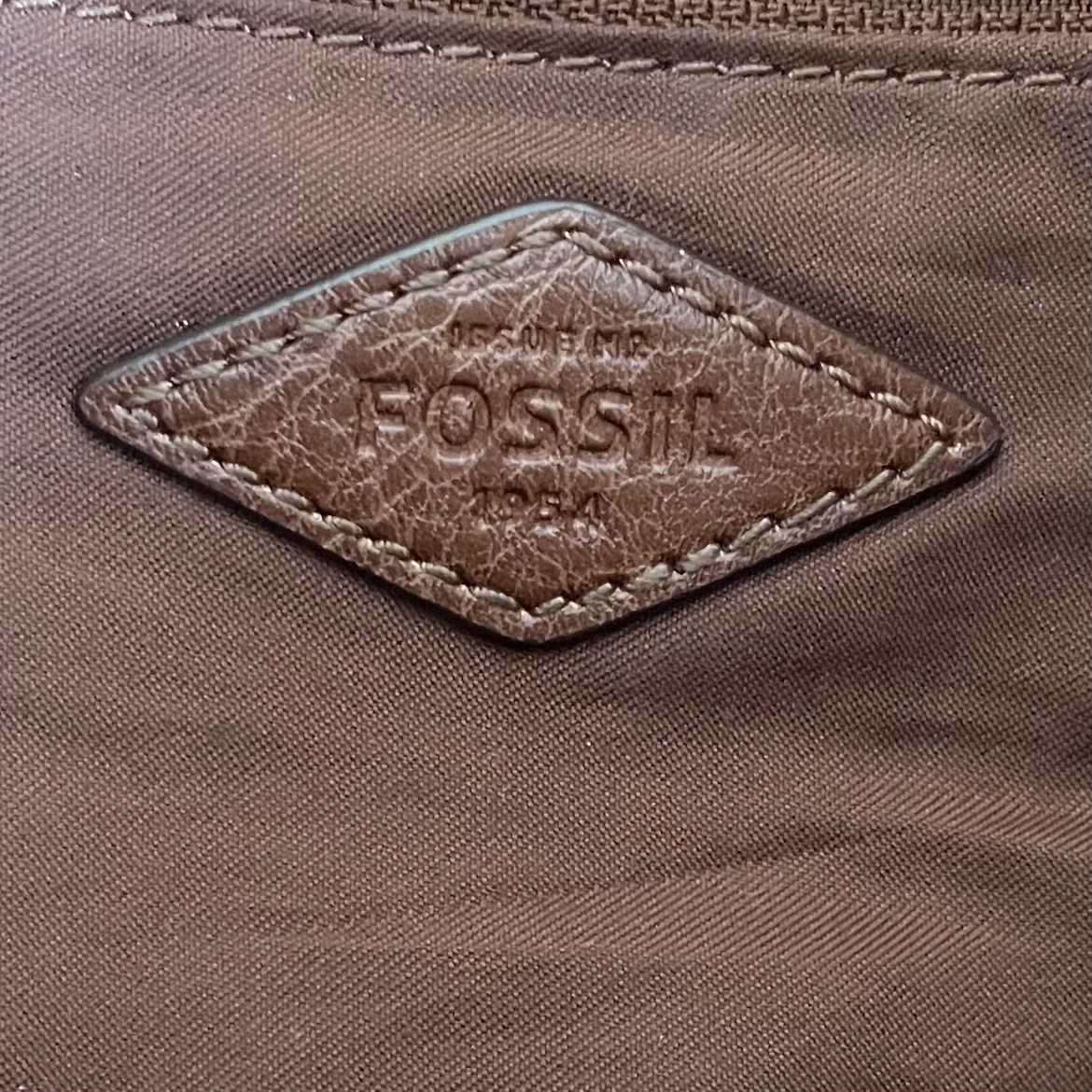 Fossil Leather Bag with Dust Bag - photo 4