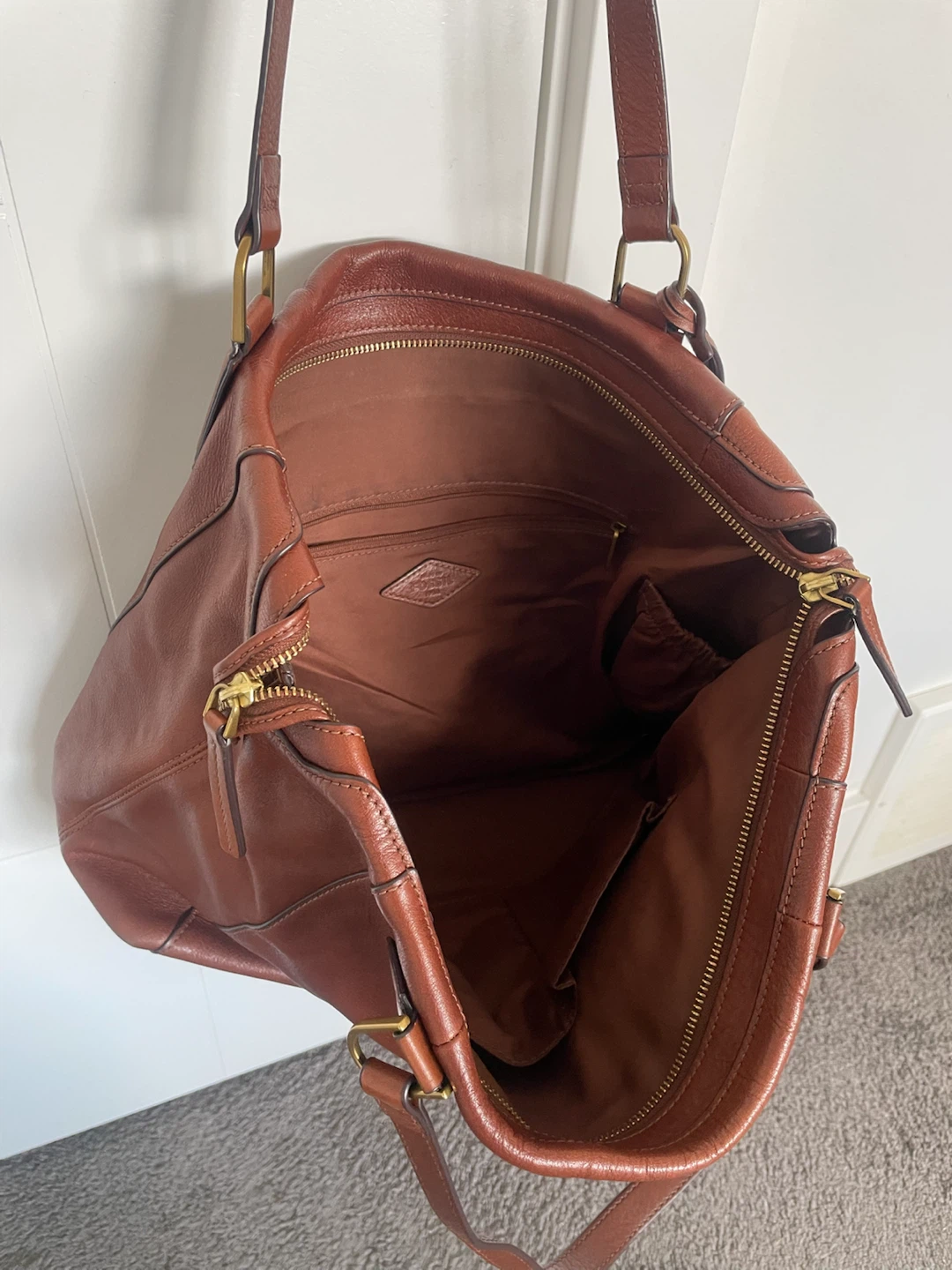 Fossil Leather Bag with Dust Bag - photo 5
