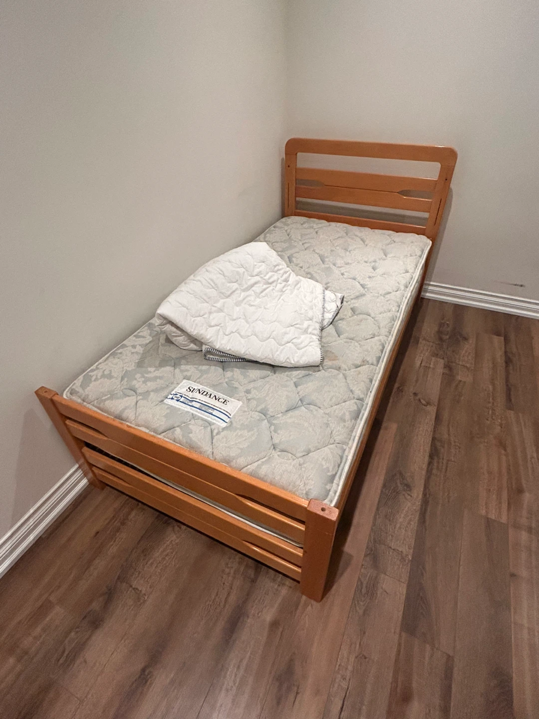 Sundance Twin Bed Frame with Mattress