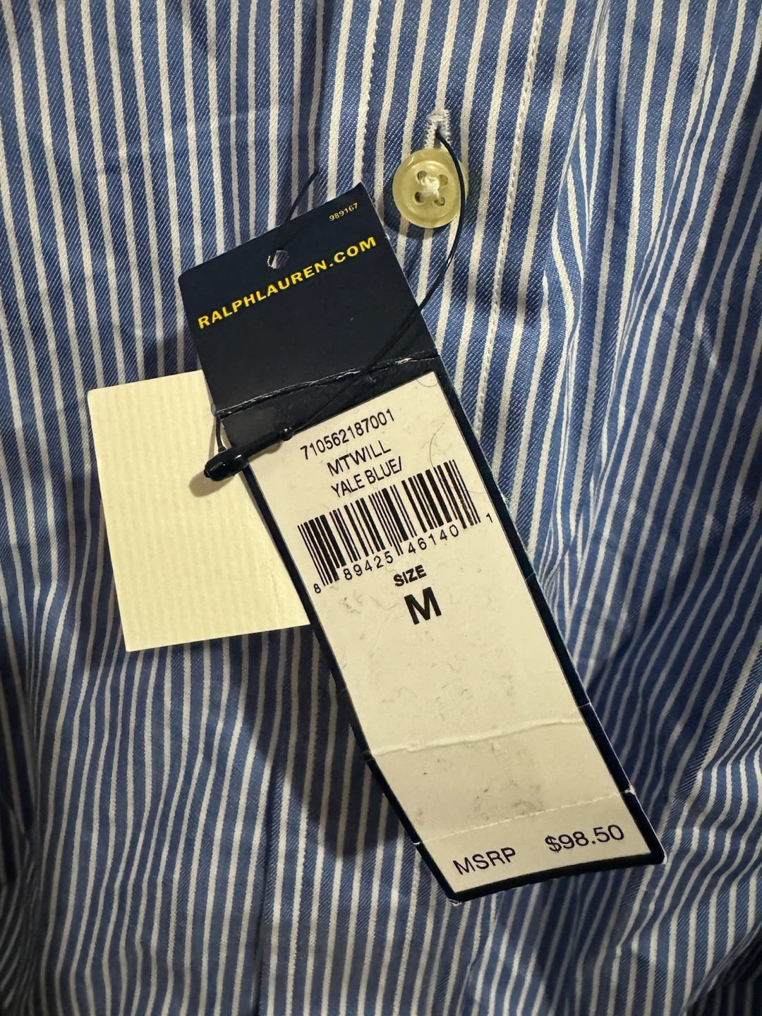 Polo Ralph Lauren Striped Button-Up Shirt - Medium - photo 3