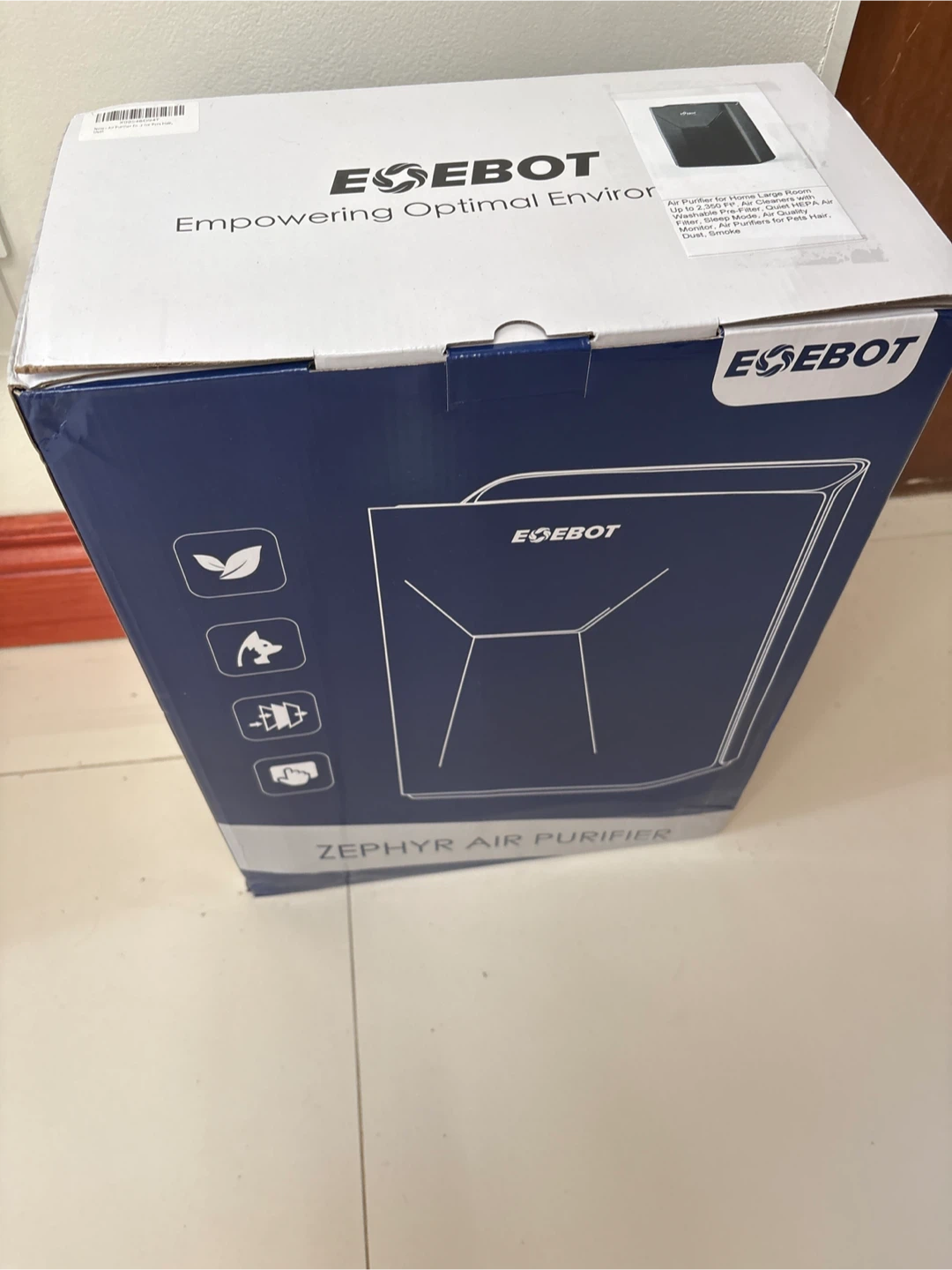 Esebot Zephyr Air Purifier for Large Rooms - photo 2
