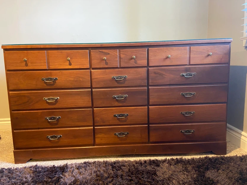 Kroeheler Solid Walnut Dresser