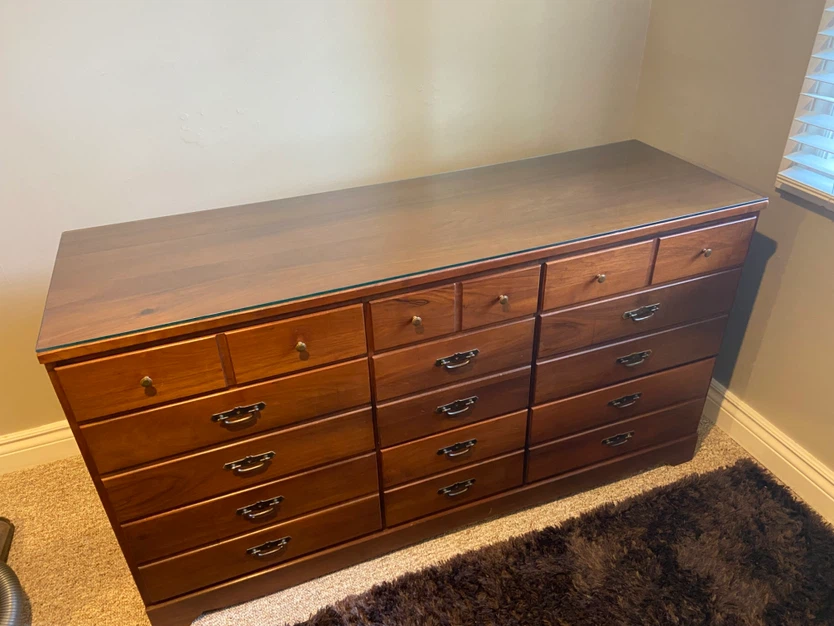 Kroeheler Solid Walnut Dresser - photo 2