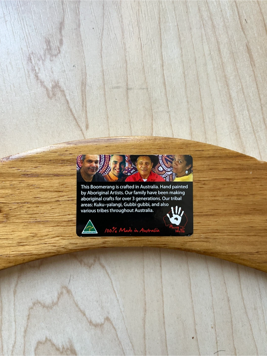 Authentic Australian boomerang - photo 3