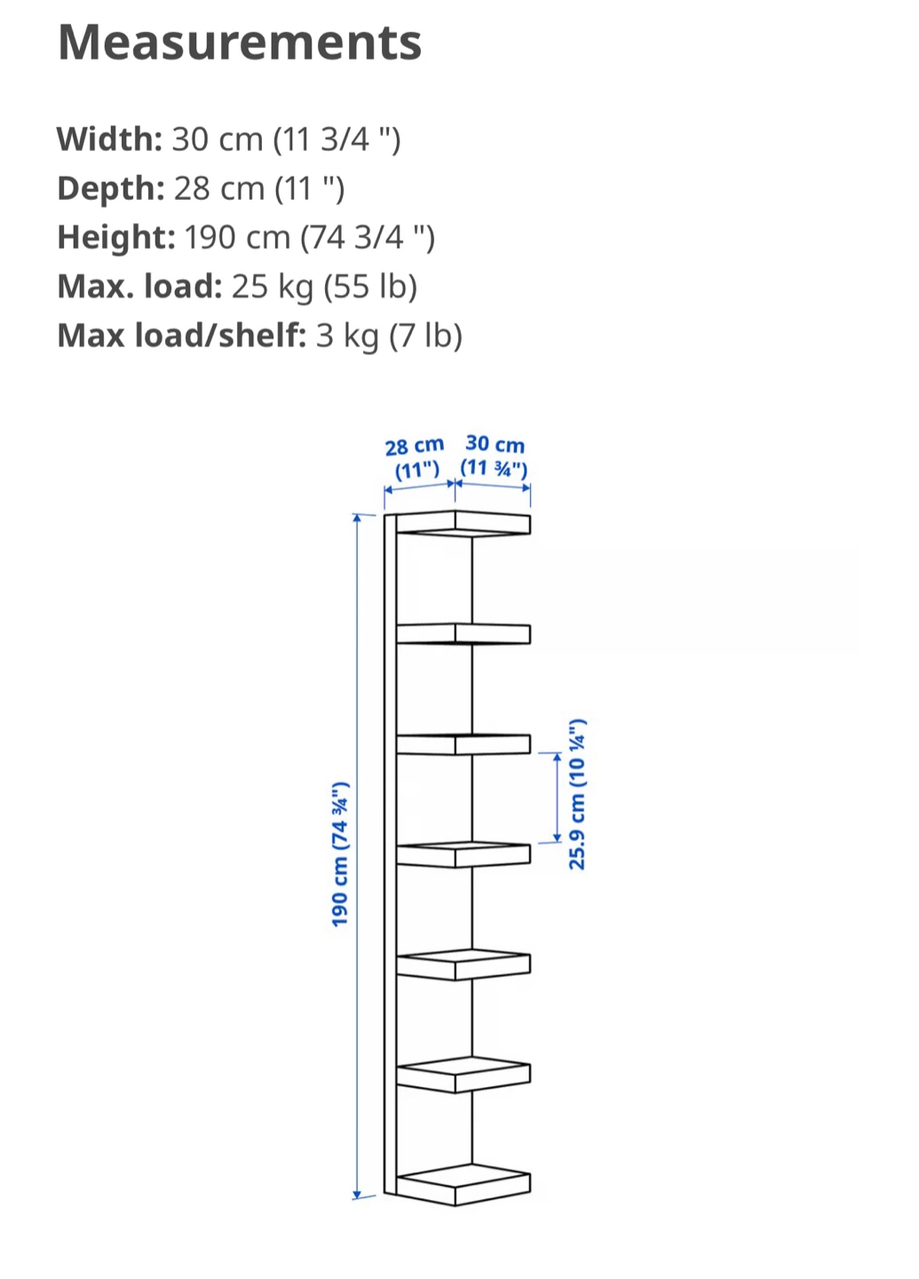 IKEA LACK Shelf - photo 2