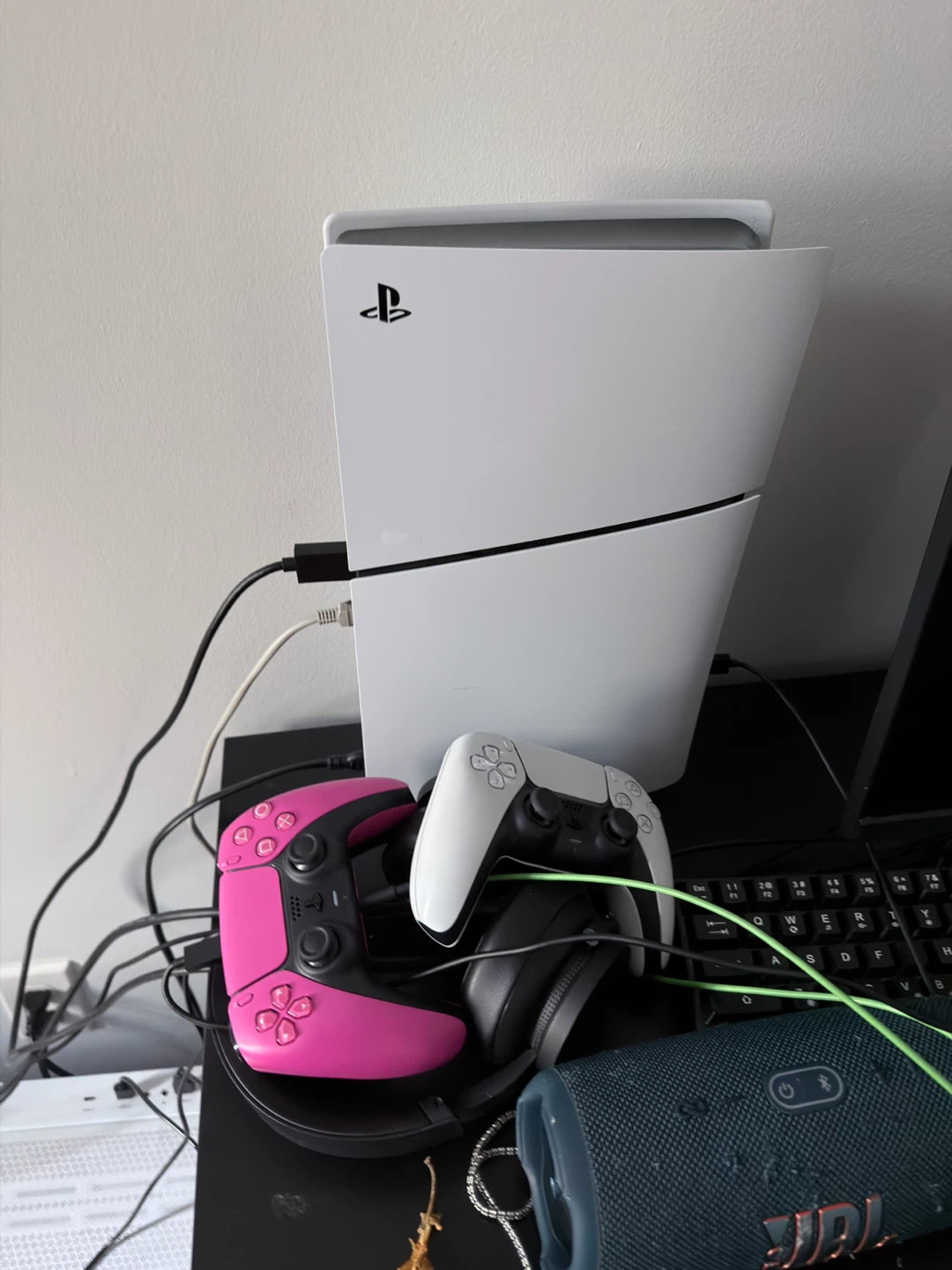 Sony PlayStation 5 Slim with Two DualSense Controllers