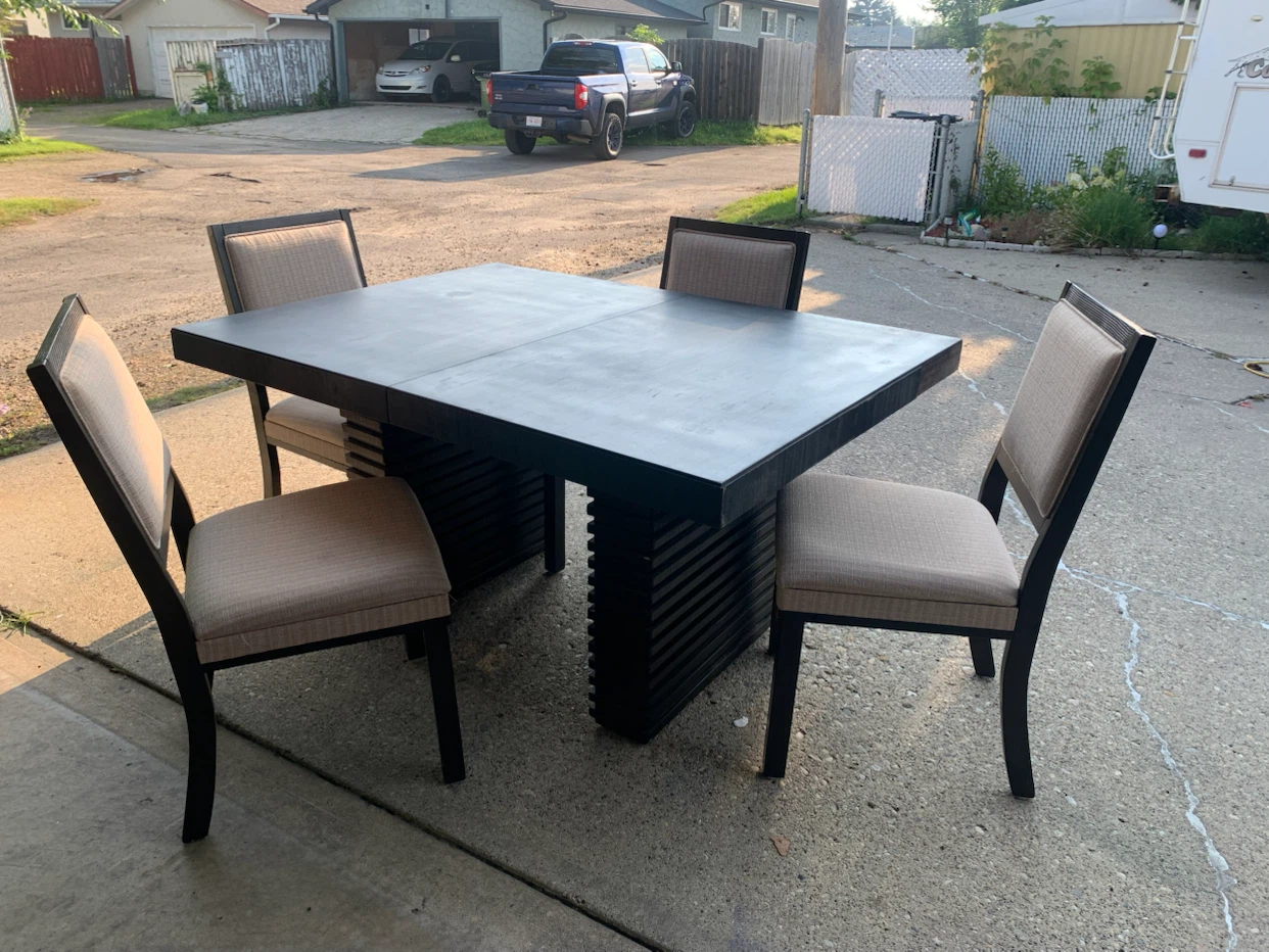 Dining Table and Chairs Set ( 5 chairs)