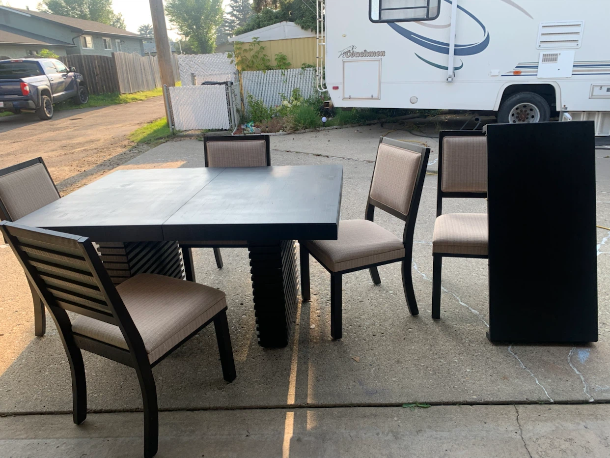Dining Table and Chairs Set ( 5 chairs) - photo 2
