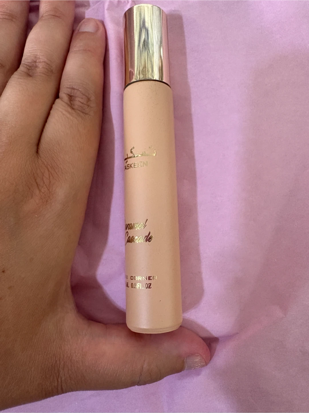 Paris Corner Taskeen Caramel Cascade Travel Spray 15ml - photo 2
