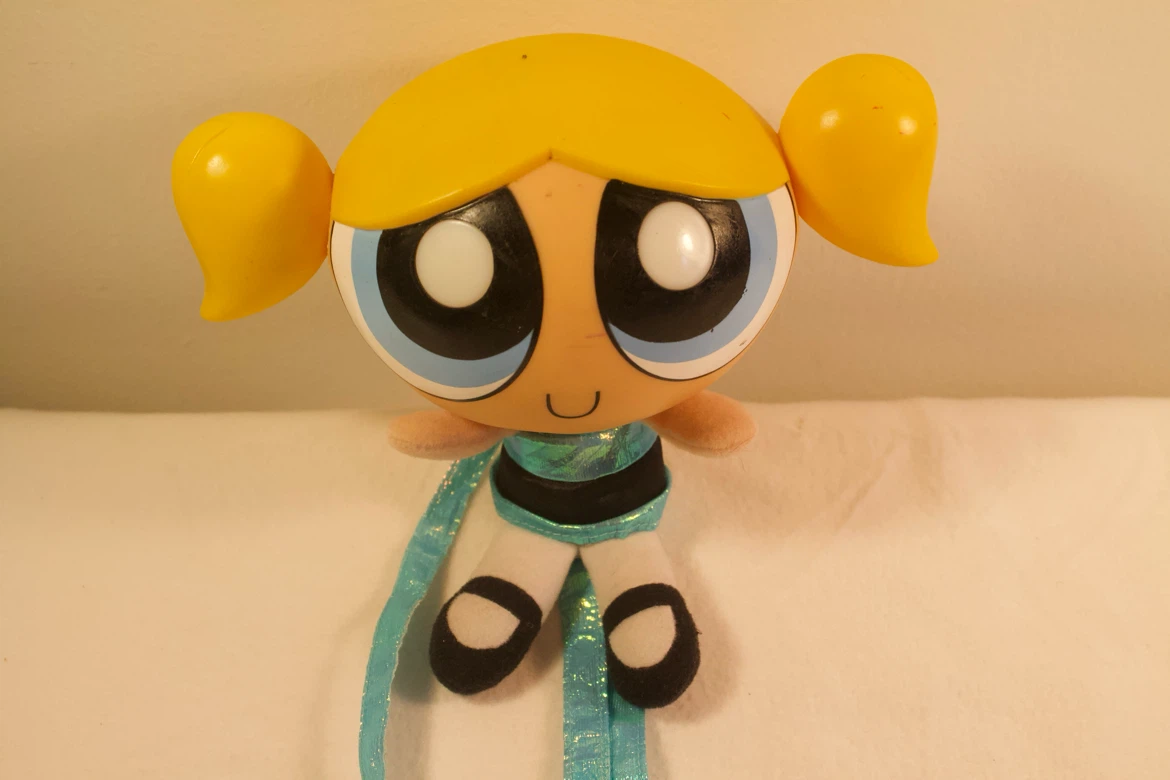 Vintage Hardhead Bubbles Doll (unsure if it works)