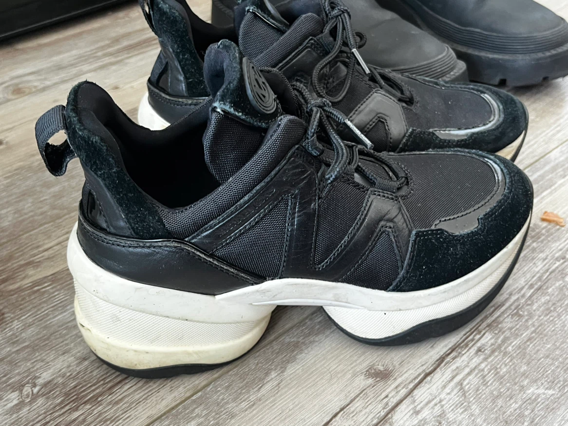 Michael Kors Black Sneakers Size 6.5M - photo 2