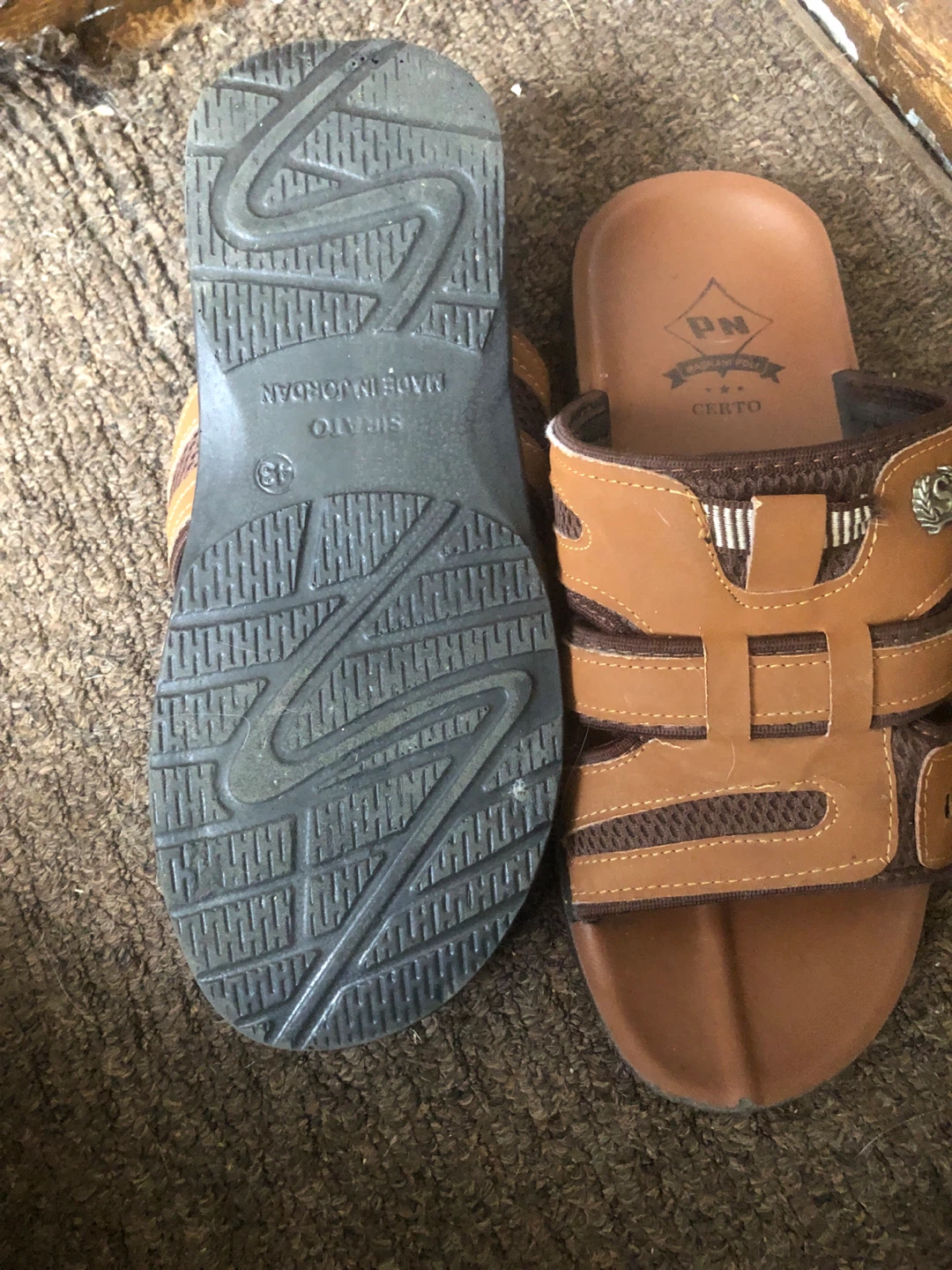 PN Certo Brown Sandals Size 43 - photo 2
