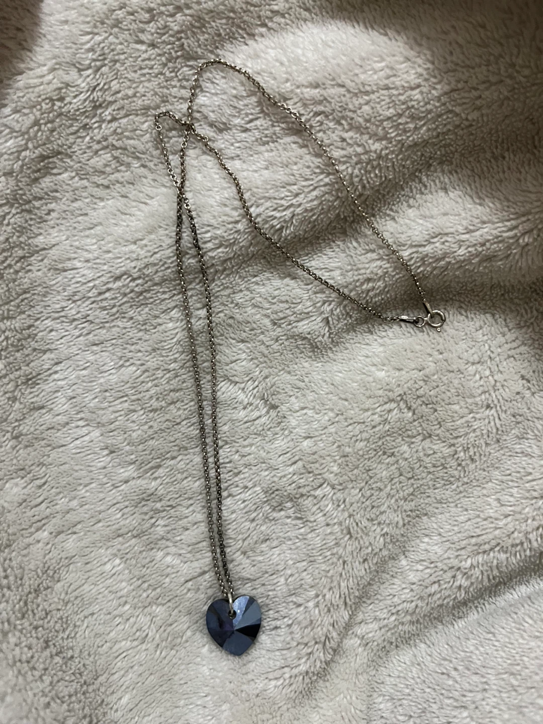 Silver Heart Pendant Necklace