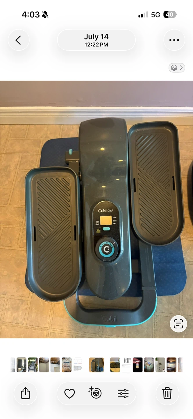 Cubii Go Under-Desk Elliptical