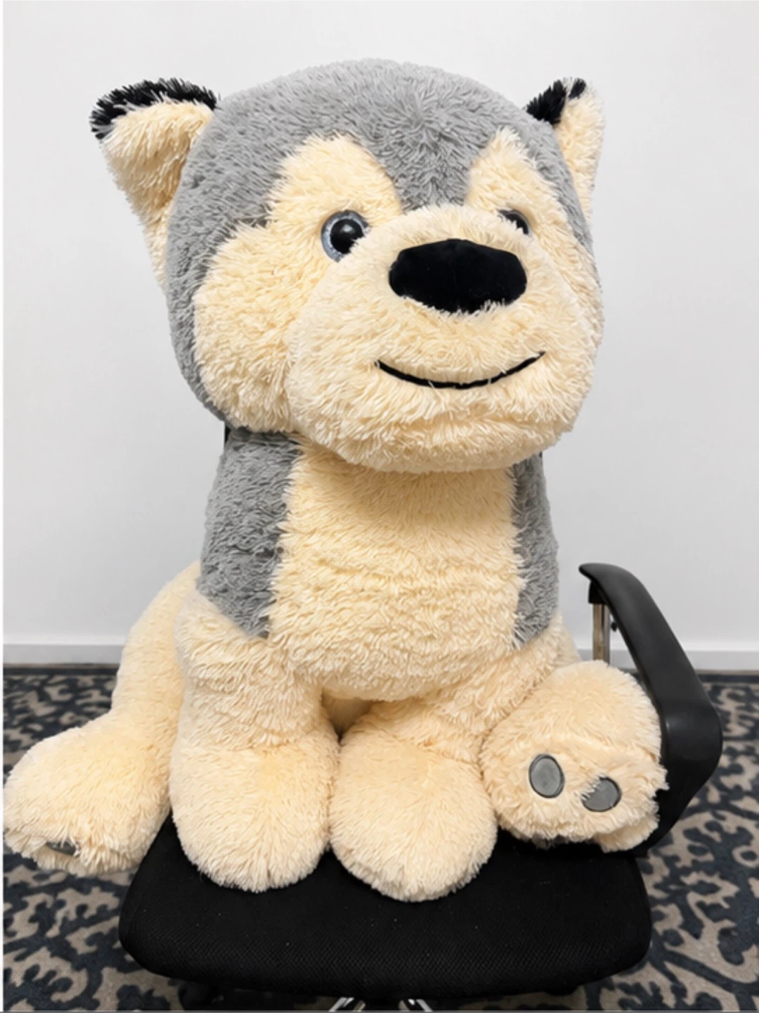 Plush Husky Dog Toy