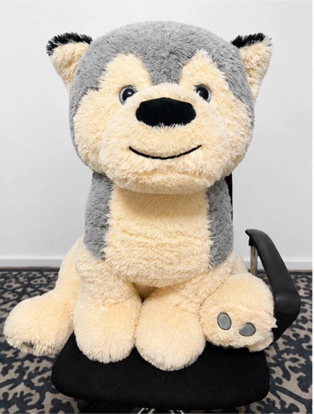Plush Husky Dog Toy - photo 2