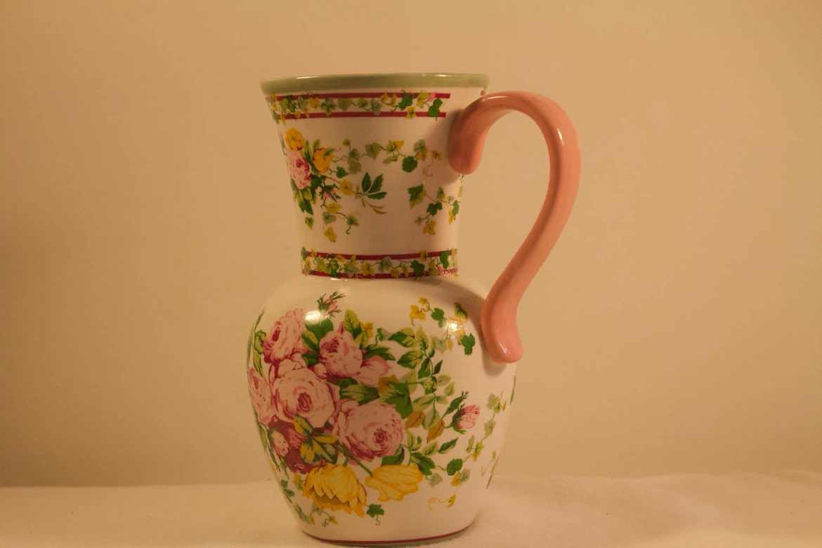 Flower Pitcher Laura Ashley Home Vintage - photo 2
