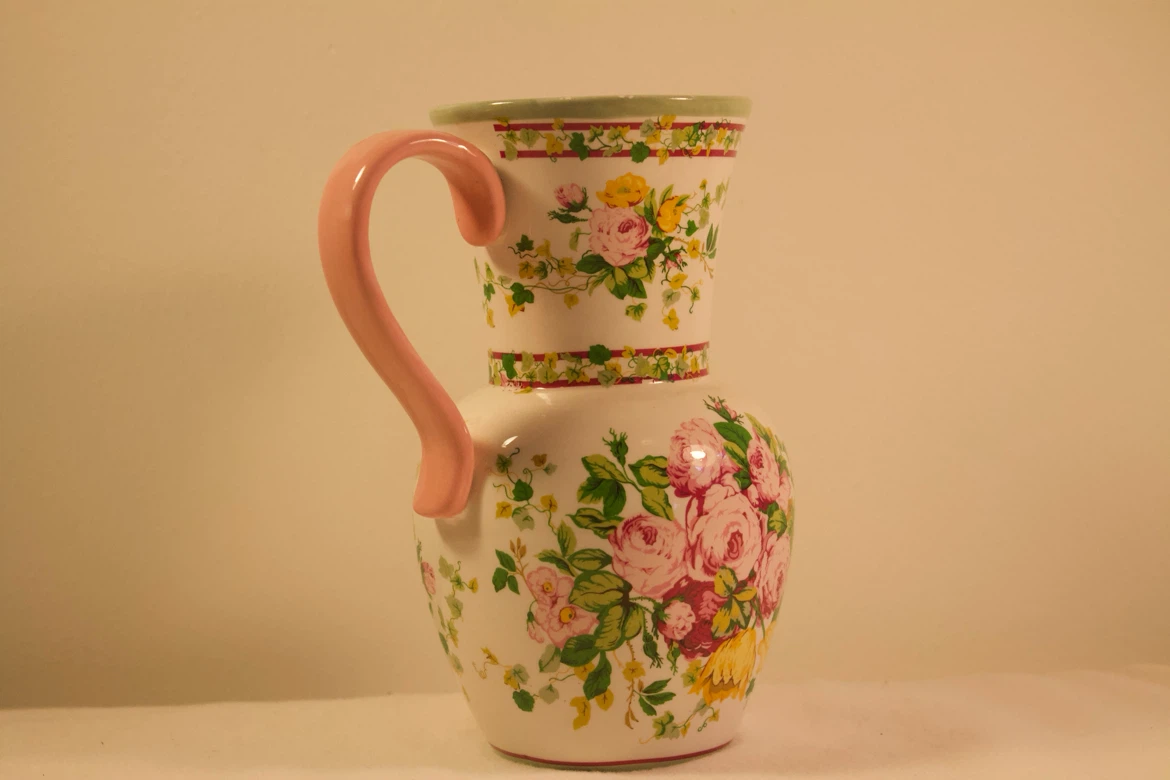 Flower Pitcher Laura Ashley Home Vintage - photo 3