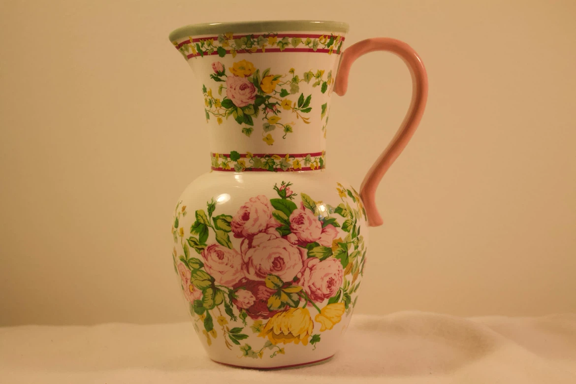 Flower Pitcher Laura Ashley Home Vintage - photo 4