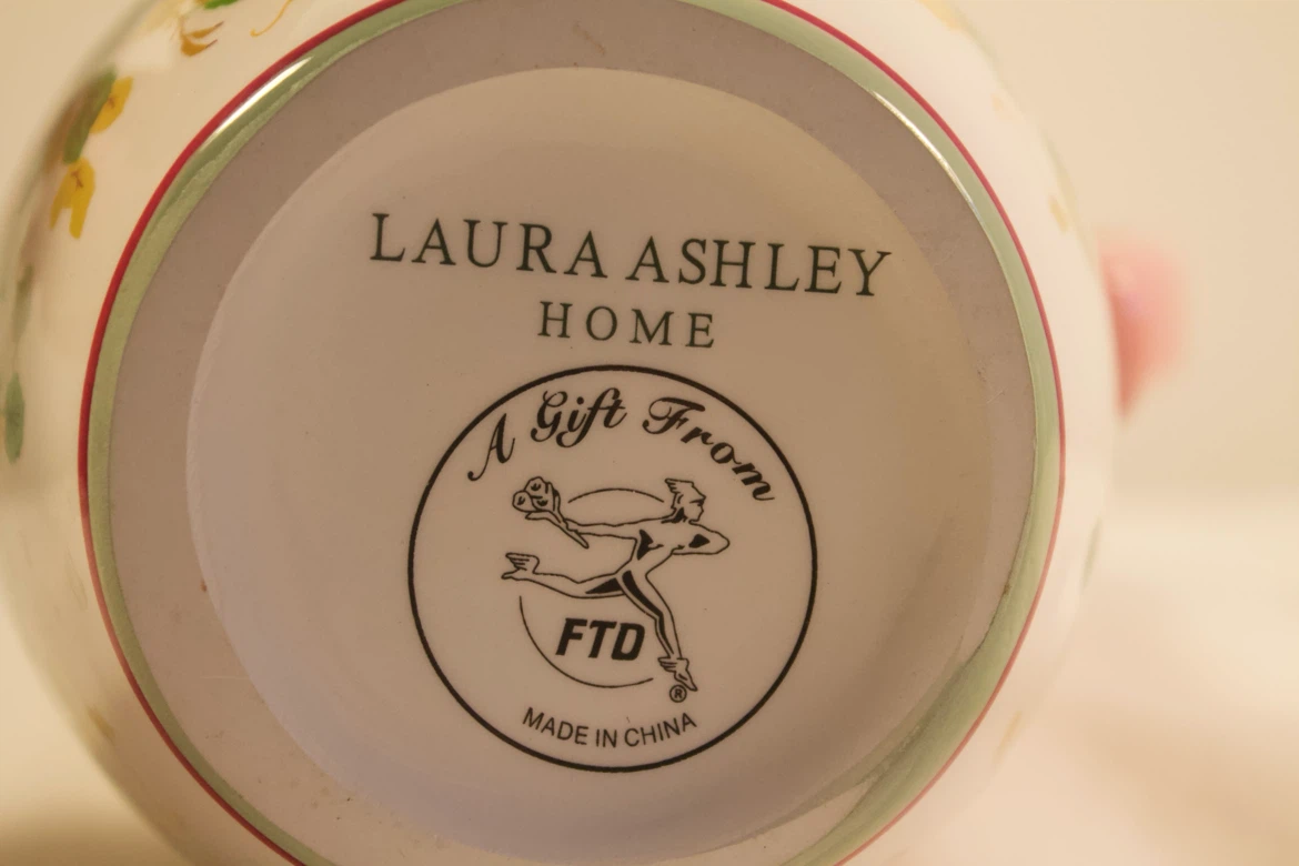 Flower Pitcher Laura Ashley Home Vintage - photo 5