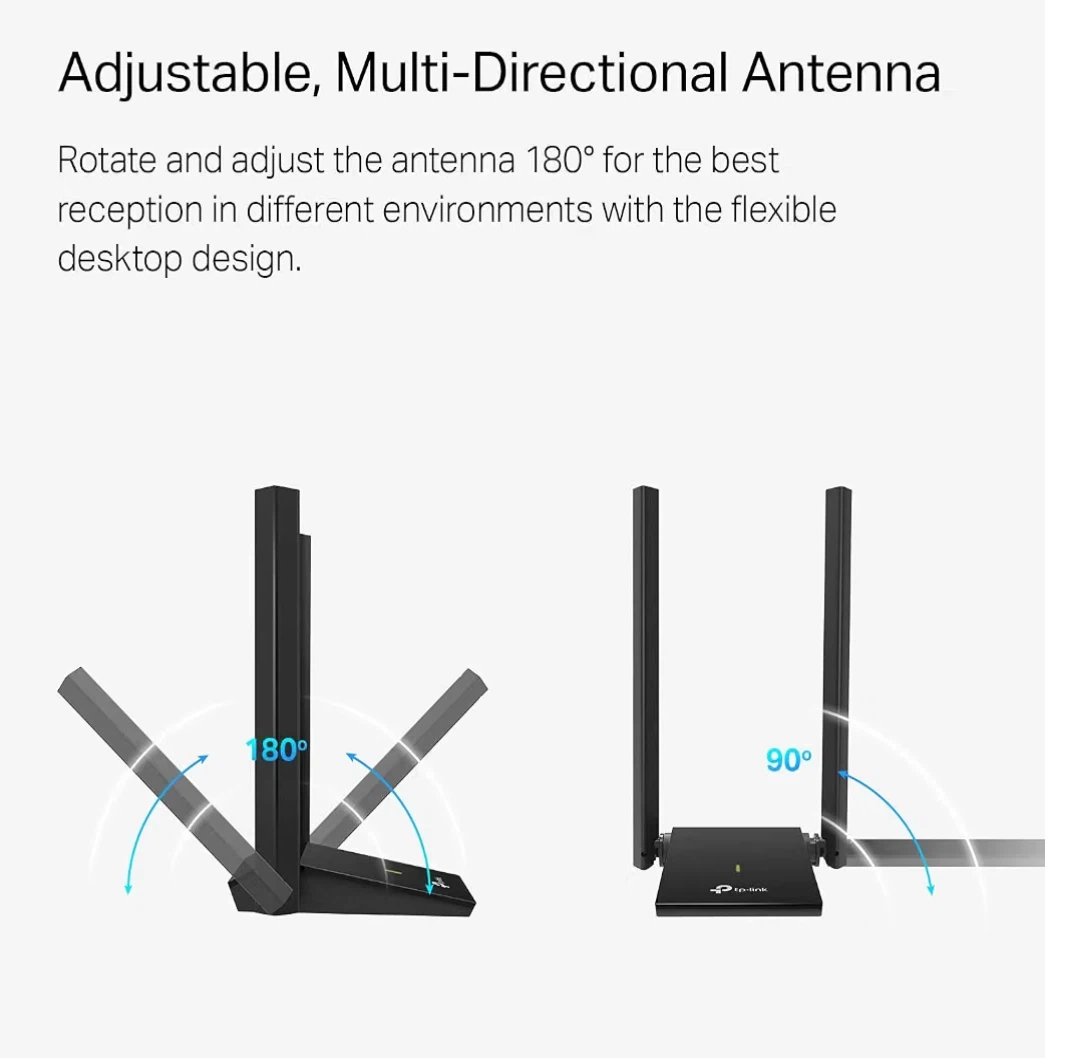 TP-Link Archer T4U Plus AC1300 Wireless USB Adapter - photo 5