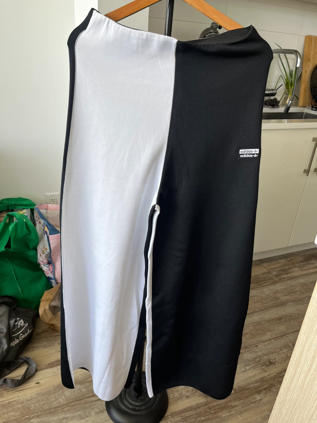 Adidas Two-Tone Wide Leg Trousers
