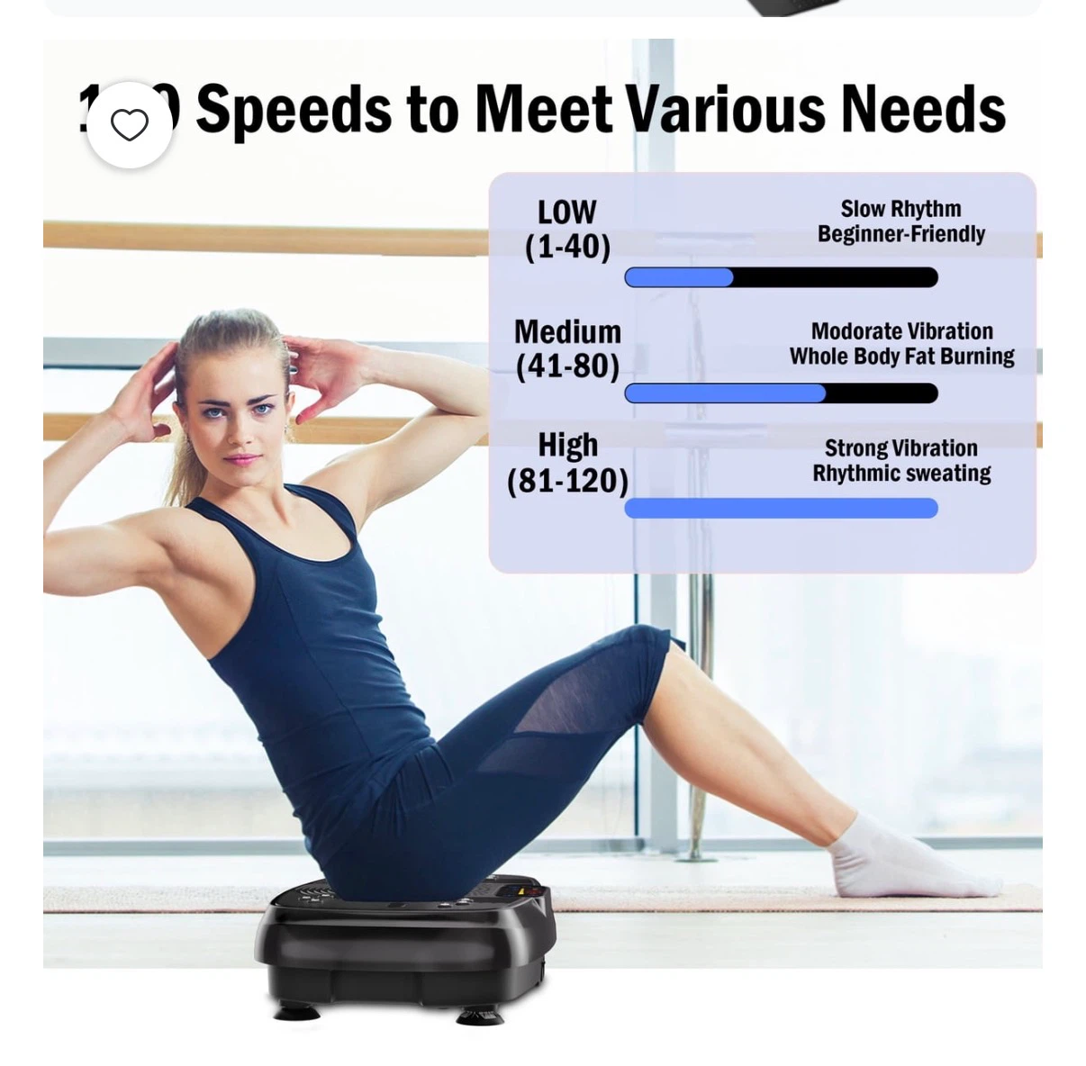 Taevno Vibration Plate Exercise Machine - photo 3