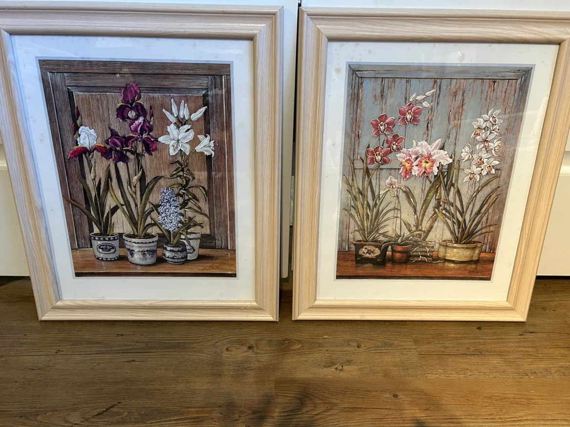 Framed Floral Art Prints (Set of 2) - photo 3