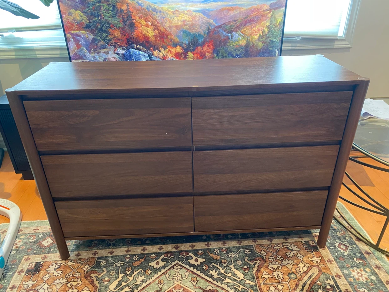 Brown Walnut Dresser - photo 3