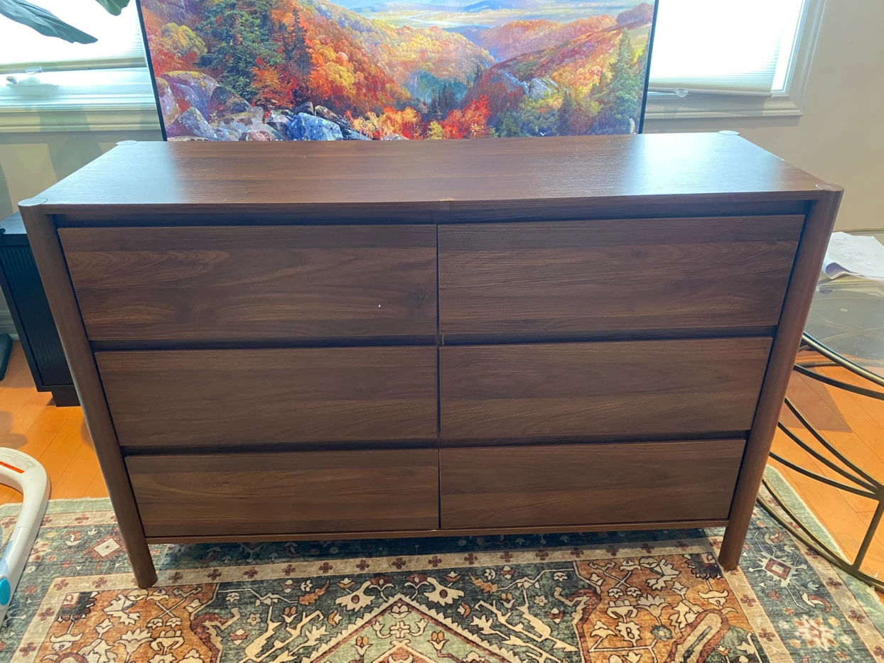 Brown Walnut Dresser - photo 4