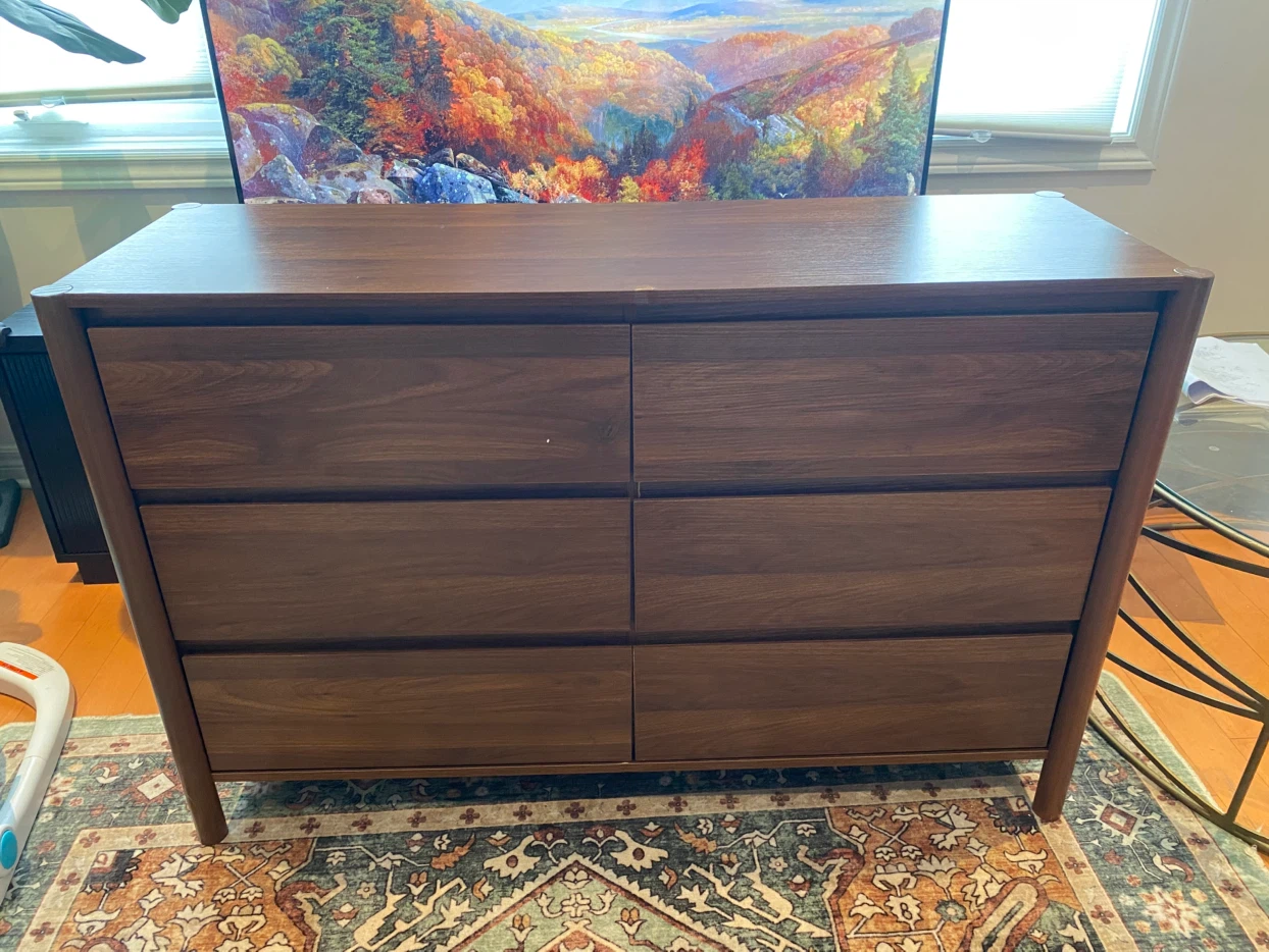 Brown Walnut Dresser - photo 5